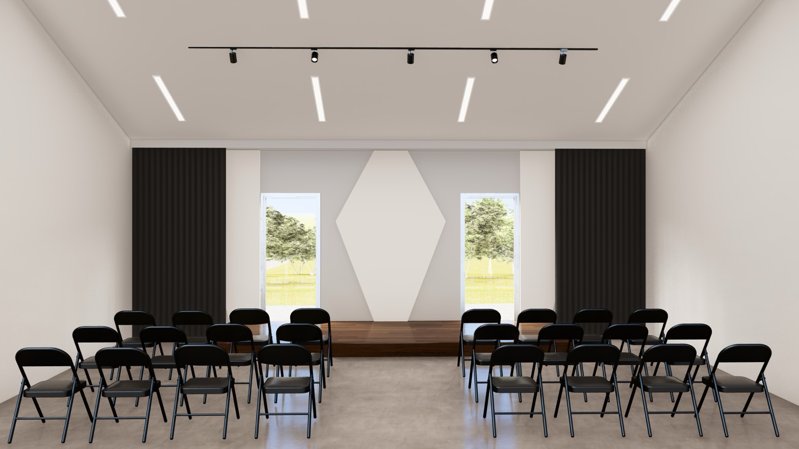 Gathering hall rendering